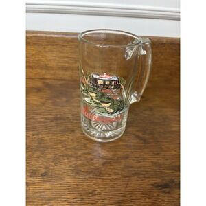 Vintage 1996 Budweiser Beer Mug Glad Stein Collectible 12 oz